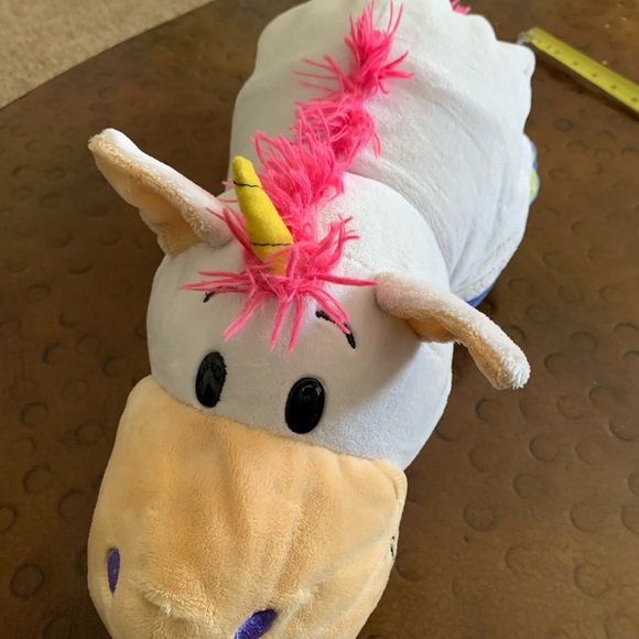 Flip a Zoo 20" Unicorn/ Dragon 2 in 1 Plush Toy - Picture 2 of 5